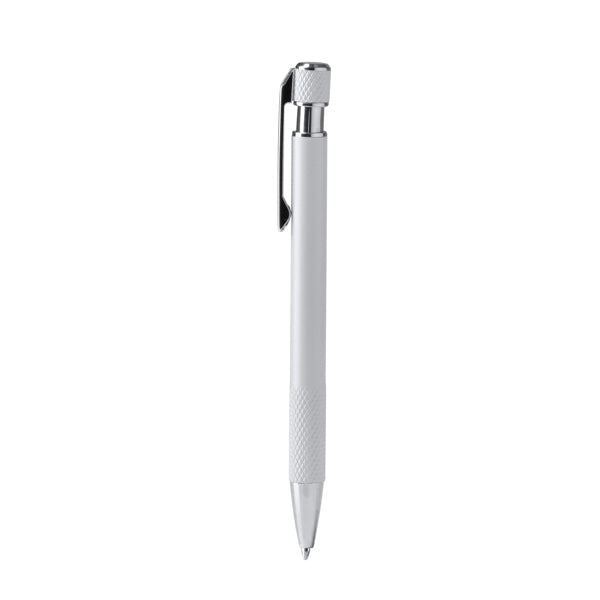 Bolígrafos BLOMY en color blanco para personalizar con tu logo, nombre o foto