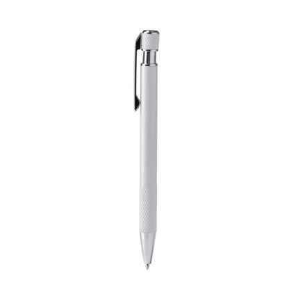 Bolígrafos BLOMY en color blanco para personalizar con tu logo, nombre o foto