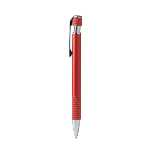 Bolígrafos BLOMY en color rojo, personalización a medida en Crea41