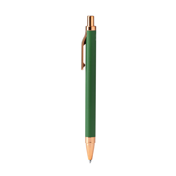 Bolígrafos WALER en color verde helecho — impresión personalizada de tu logo