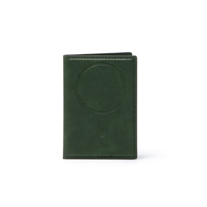 Tarjeteros KARTY en color verde oscuro, personalización a medida en Crea41