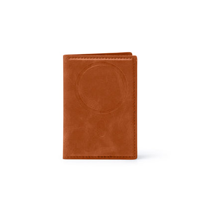 Tarjeteros KARTY en color marron — impresión personalizada de tu logo