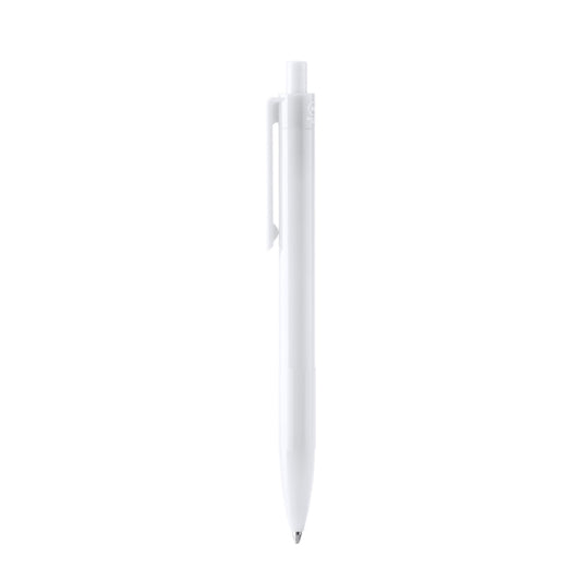 Bolígrafos KIMBAL en color blanco para personalizar con tu logo, nombre o foto