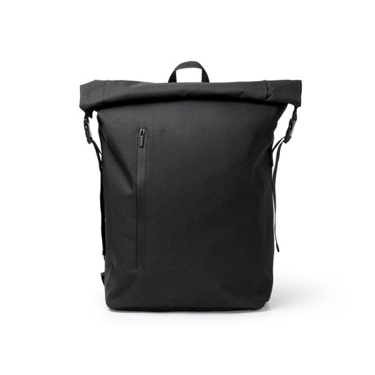 Mochilas SULIVAN en color negro para personalizar con tu logo, nombre o foto