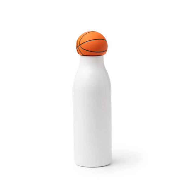 Bidón FAFIK en color baloncesto para personalizar con tu logo, nombre o foto