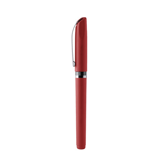 Bolígrafos CORMAK en color rojo oscuro para personalizar con tu logo, nombre o foto