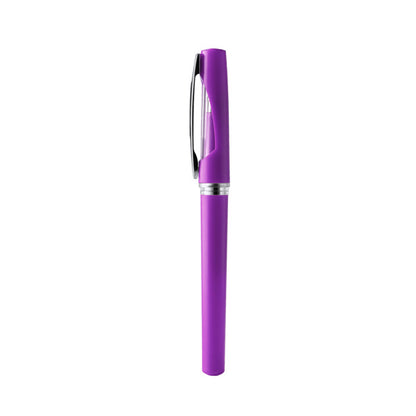 Bolígrafos BAROT en color purpura — impresión personalizada de tu logo