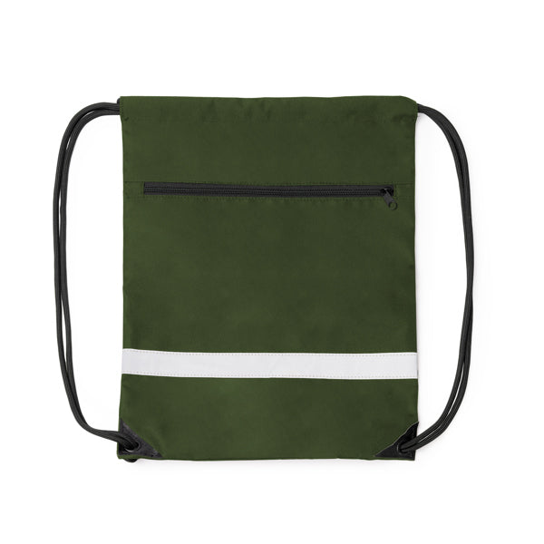 Mochilas LUCIO en color verde oscuro — impresión personalizada de tu logo