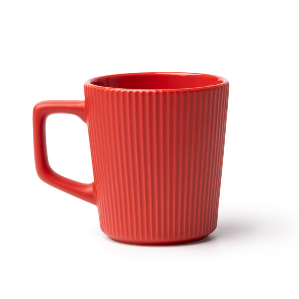 Taza BUKS en color rojo para personalizar con tu logo, nombre o foto