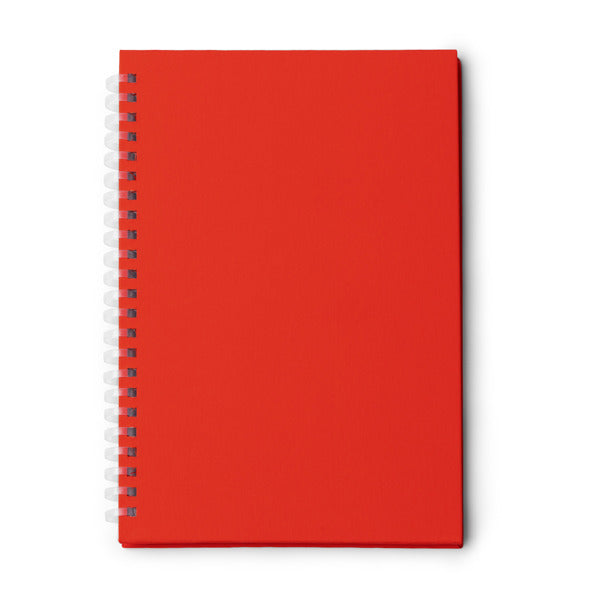 Libretas MISTROL en color rojo — impresión personalizada de tu logo