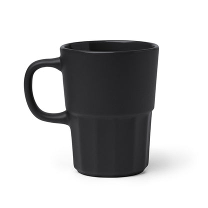 Taza LUNGER en color negro, personalización a medida en Crea41