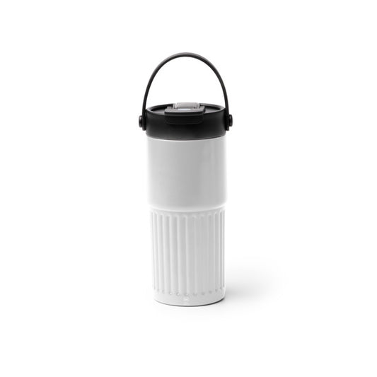 Vaso TUMBAT en color blanco para personalizar con tu logo, nombre o foto