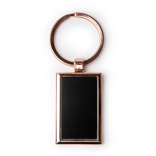 Llaveros BELSAN en color rectangular para personalizar con tu logo, nombre o foto