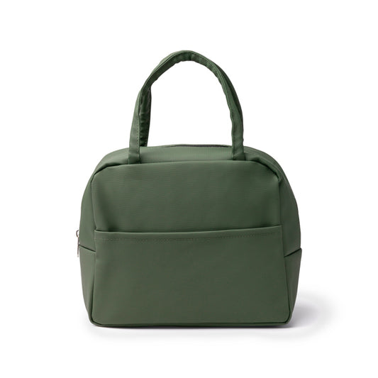 Bolsas Termicas SELFOS en color verde oscuro, personalización a medida en Gráficas Hugo