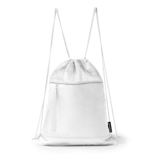 Mochilas MASKOT en color blanco para personalizar con tu logo, nombre o foto