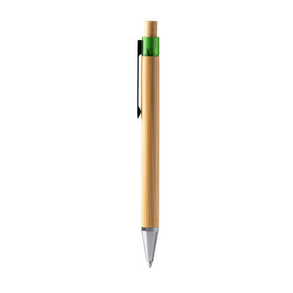 Bolígrafos KOLO en color verde helecho — impresión personalizada de tu logo
