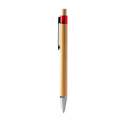 Bolígrafos KOLO en color rojo para personalizar con tu logo, nombre o foto
