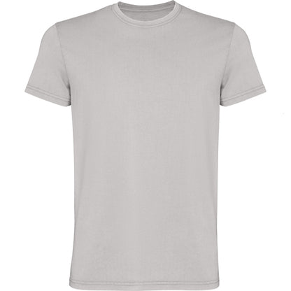 Camiseta manga corta CORGI en color gris piedra lavado para personalizar con tu logo, nombre o foto