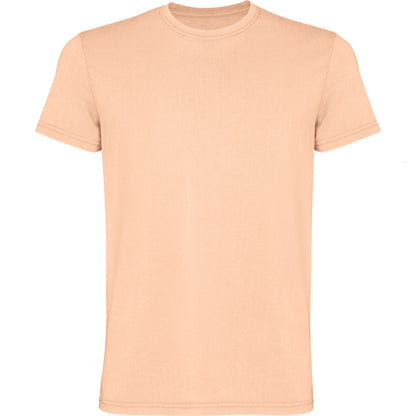 Camiseta manga corta CORGI personalizable online — papaya claro lavado, taller en Madrid