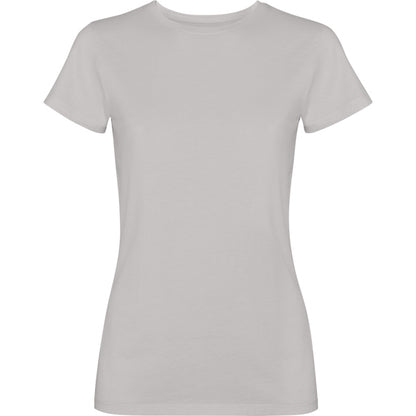 Camiseta manga corta FIYI en color gris piedra lavado para personalizar con tu logo, nombre o foto