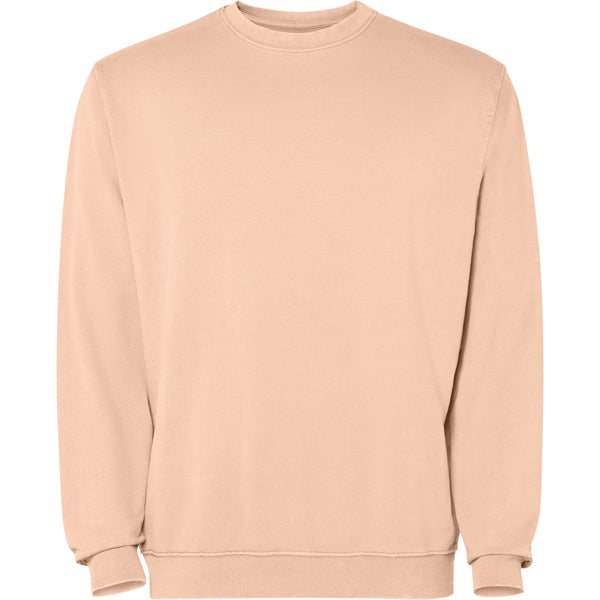 Sudadera JAYA personalizable online — papaya claro lavado, taller en Madrid