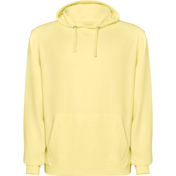 Sudadera KENIA personalizable online — amarillo sweet lavado, taller en Madrid