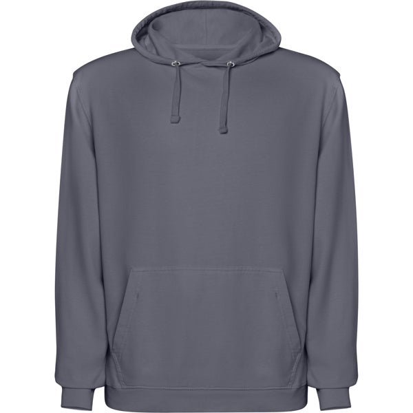 Sudadera KENIA en color gris cielo lavado, personalización a medida en Gráficas Hugo