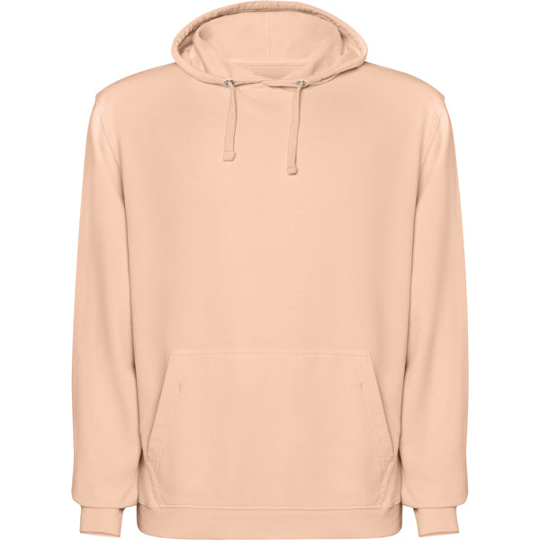 Sudadera KENIA personalizable online — papaya claro lavado, taller en Madrid