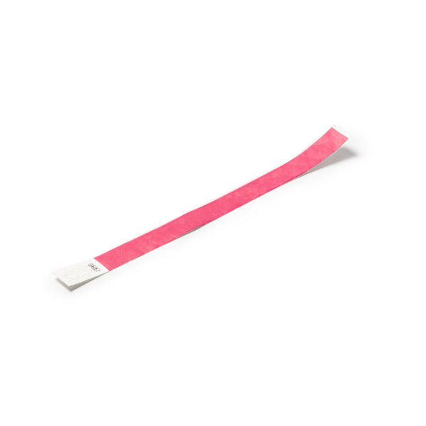 Pulseras DRILO en color rosa — impresión personalizada de tu logo