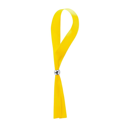 Articulos Fiesta FETE en color amarillo — impresión personalizada de tu logo