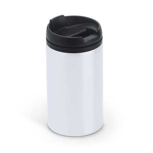 Botella MILU en color blanco para personalizar con tu logo, nombre o foto
