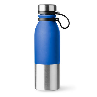 Botella ALKE en color royal — impresión personalizada de tu logo