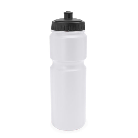 Botella KUMAT en color blanco para personalizar con tu logo, nombre o foto