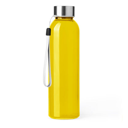 Botella ALFE en color amarillo — impresión personalizada de tu logo