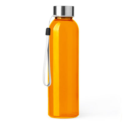 Botella ALFE en color naranja, personalización a medida en Gráficas Hugo