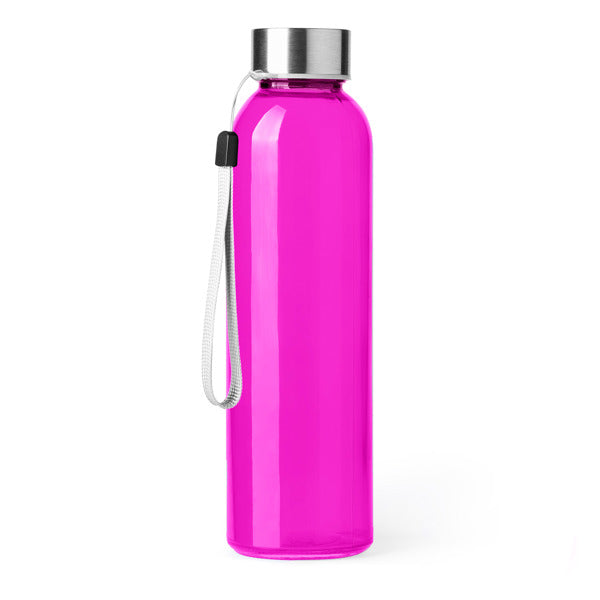 Botella ALFE en color fucsia — impresión personalizada de tu logo