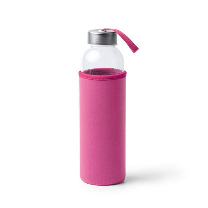 Botella CAMU en color fucsia — impresión personalizada de tu logo