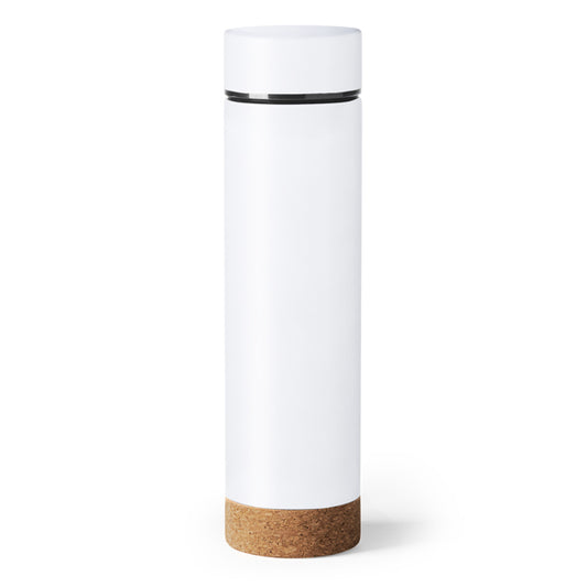 Termo TAYOX en color blanco para personalizar con tu logo, nombre o foto
