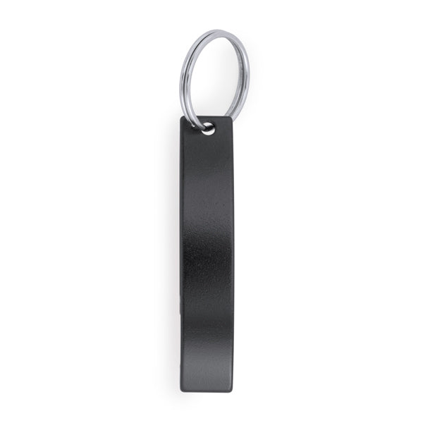 Llaveros SPARKLING en color negro para personalizar con tu logo, nombre o foto
