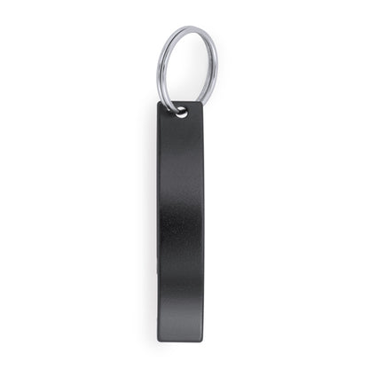 Llaveros SPARKLING en color negro para personalizar con tu logo, nombre o foto