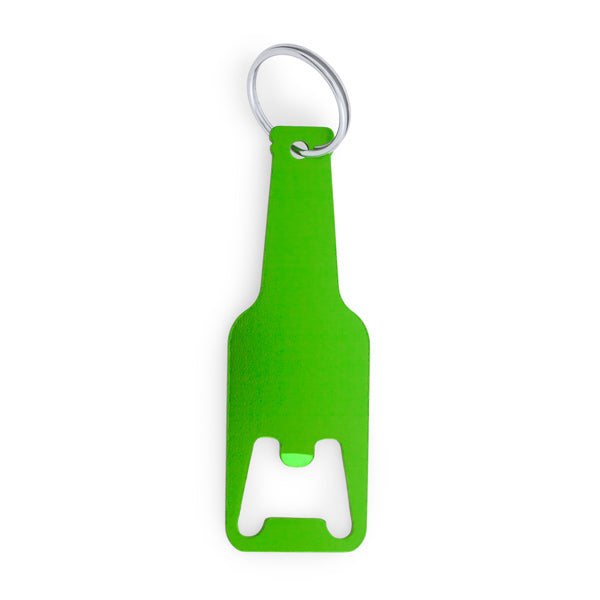 Llaveros STOUT en color verde helecho — impresión personalizada de tu logo
