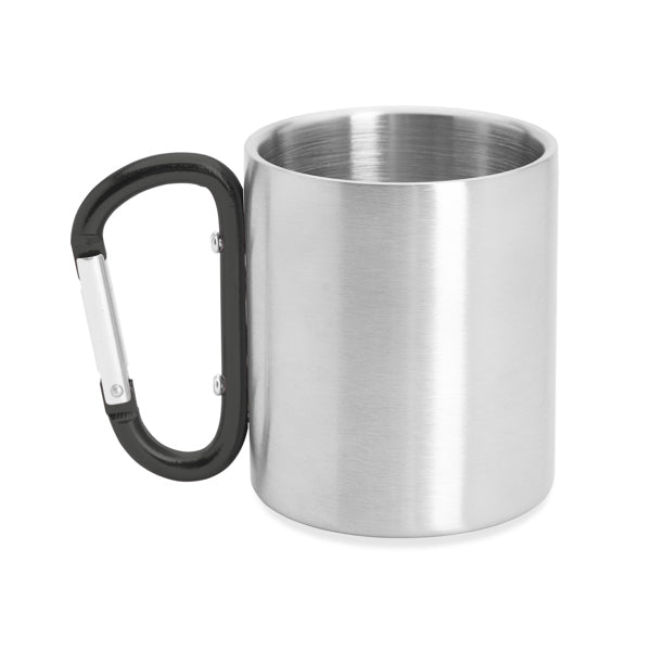 Taza GUAYA en color negro para personalizar con tu logo, nombre o foto