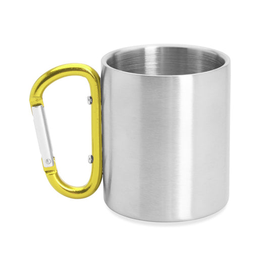 Taza GUAYA en color amarillo, personalización a medida en Crea41