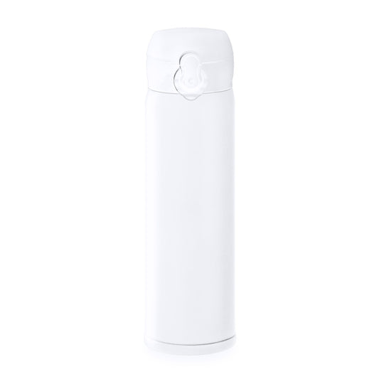 Bidón PALMER en color blanco para personalizar con tu logo, nombre o foto