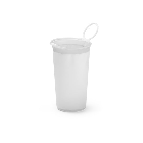 Vaso TRACK en color blanco para personalizar con tu logo, nombre o foto