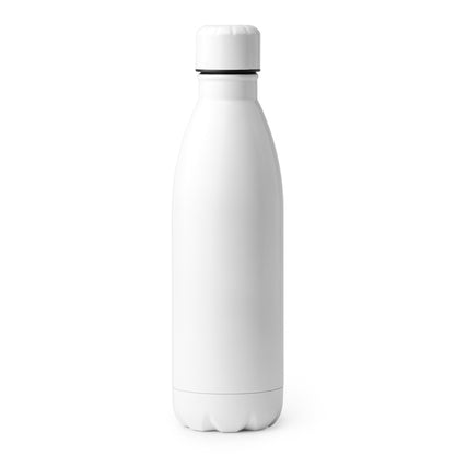 Bidón TAREK en color blanco para personalizar con tu logo, nombre o foto