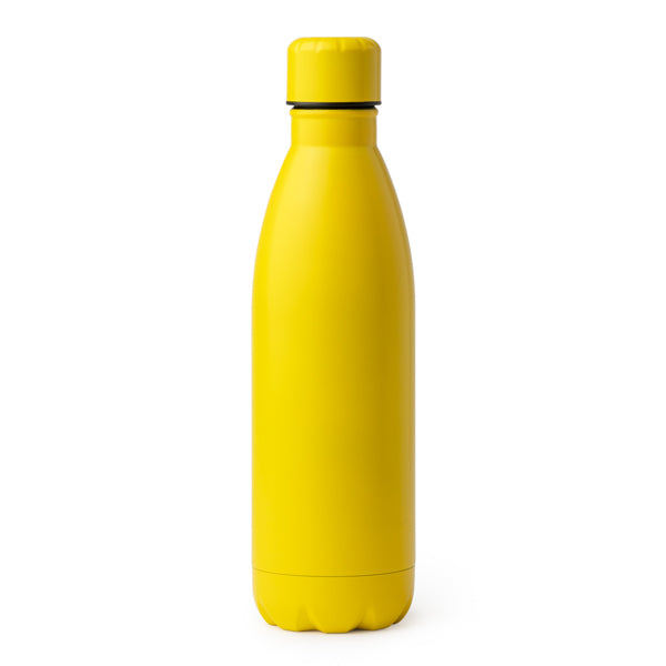 Bidón TAREK en color amarillo — impresión personalizada de tu logo
