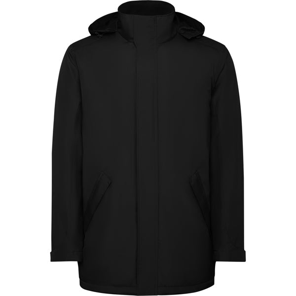 Parka AMERICA en color negro, personalización a medida en Crea41