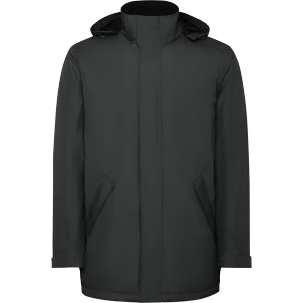 Parka AMERICA en color plomo oscuro para personalizar con tu logo, nombre o foto