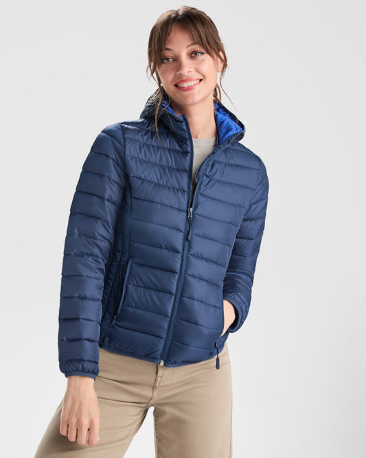 Abrigo NORWAY WOMAN, personalización a medida en Gráficas Hugo